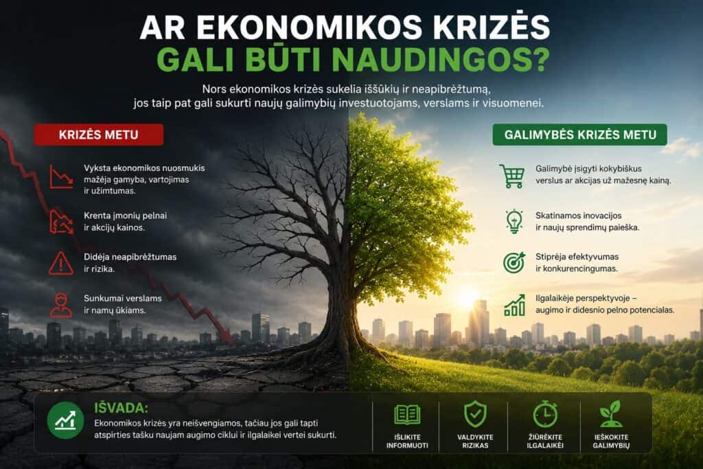Ekonomikos krizė galimybės ir iššūkiai