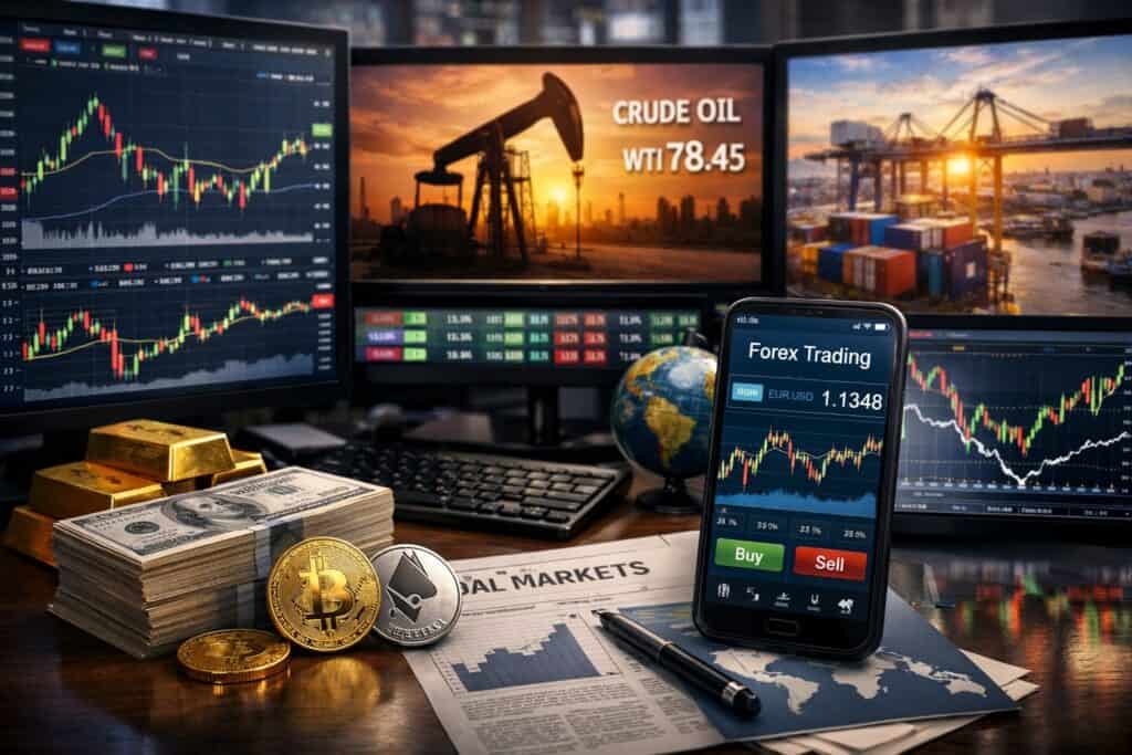 Pagrindinės finansų rinkų rūšys