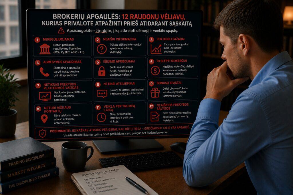 Brokerių apgaulės