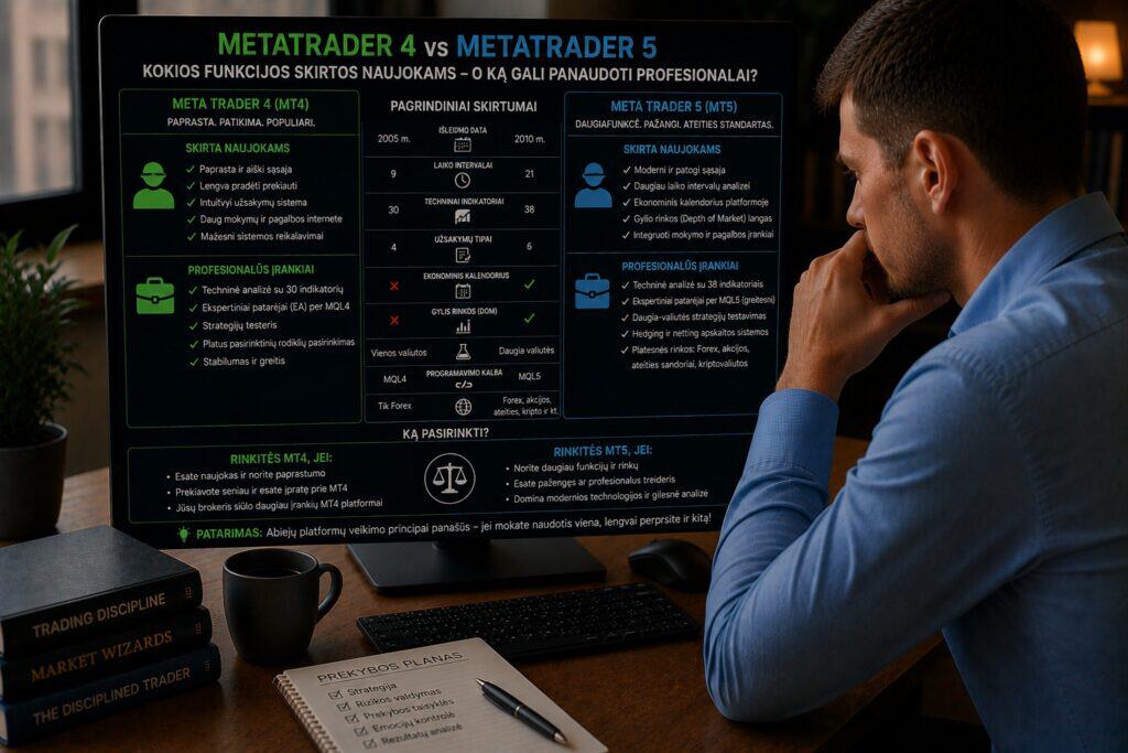 MetaTrader 4 vs. MetaTrader 5