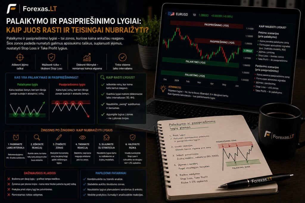 Palaikymo ir pasipriešinimo lygiai