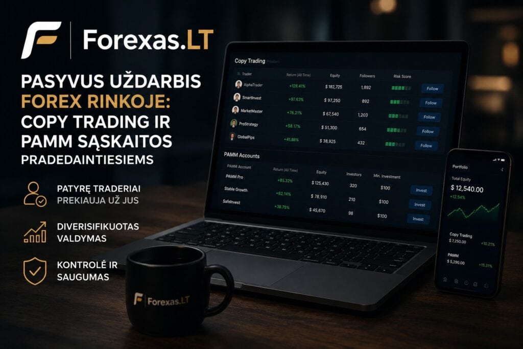 Pasyvus uždarbis Forex rinkoje