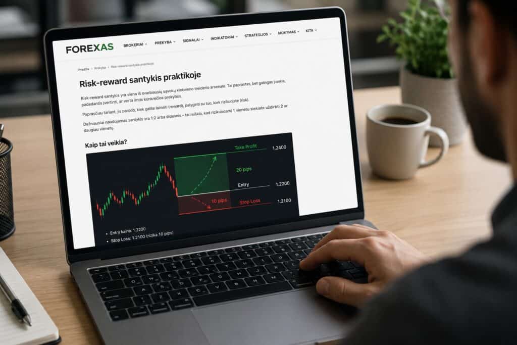 RiskReward santykis