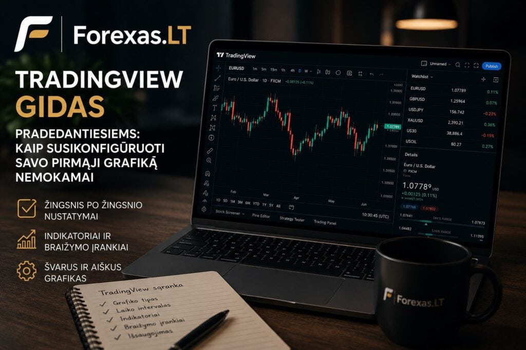 TradingView gidas pradedantiesiems