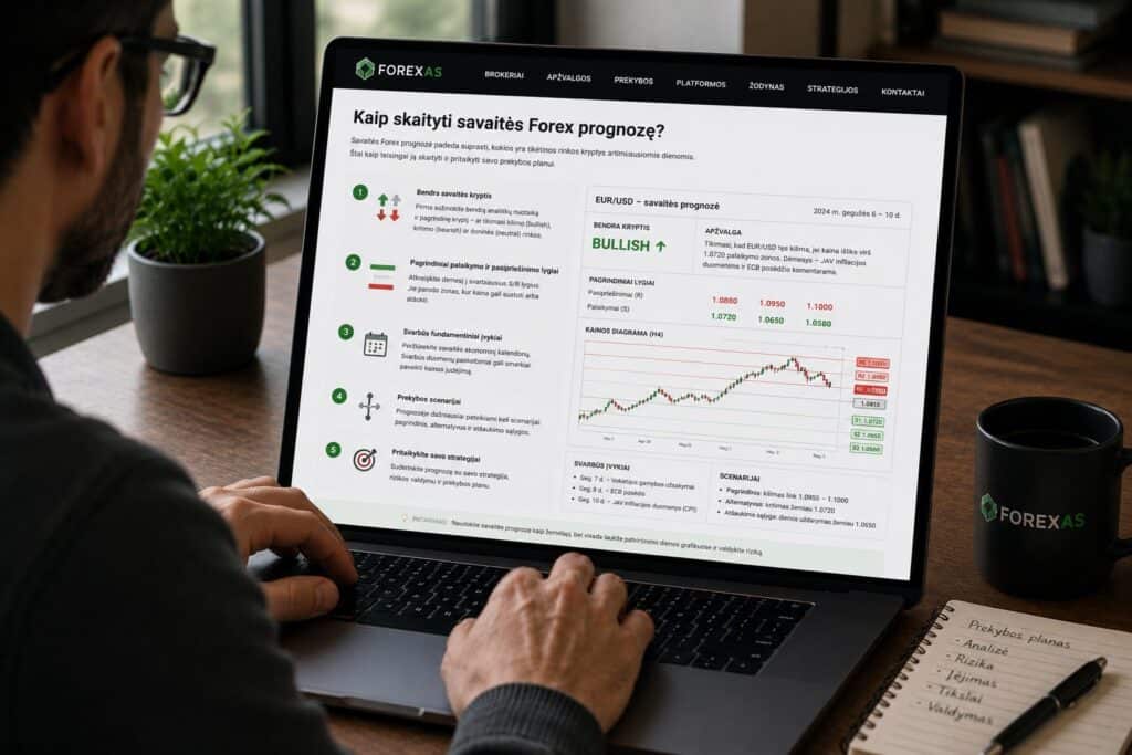 Kaip skaityti savaitės Forex prognozę