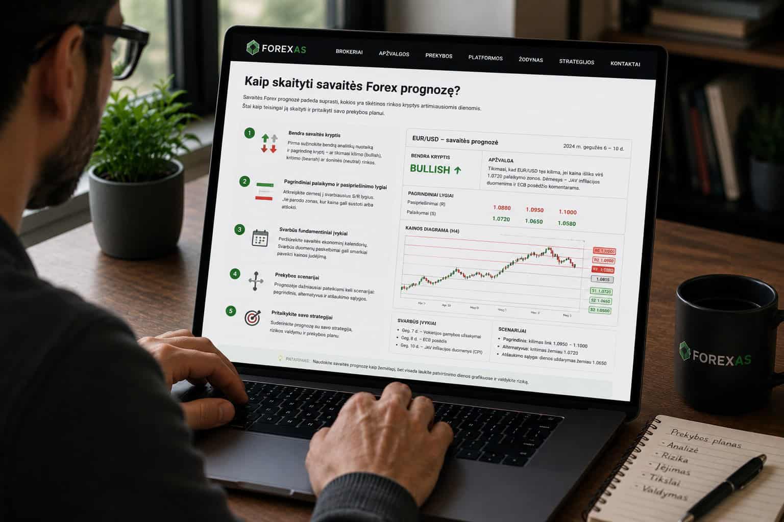 Kaip skaityti savaitės Forex prognozę: pradedančiojo gidas